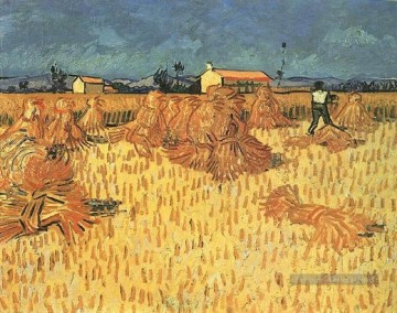 Récolte en Provence Vincent van Gogh Peinture à l'huile